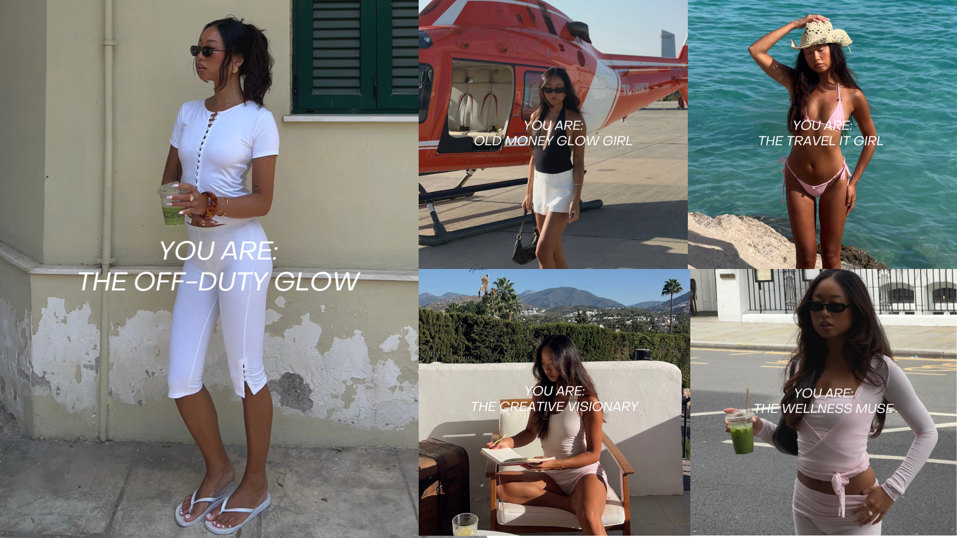 Find out which glow girl you are...